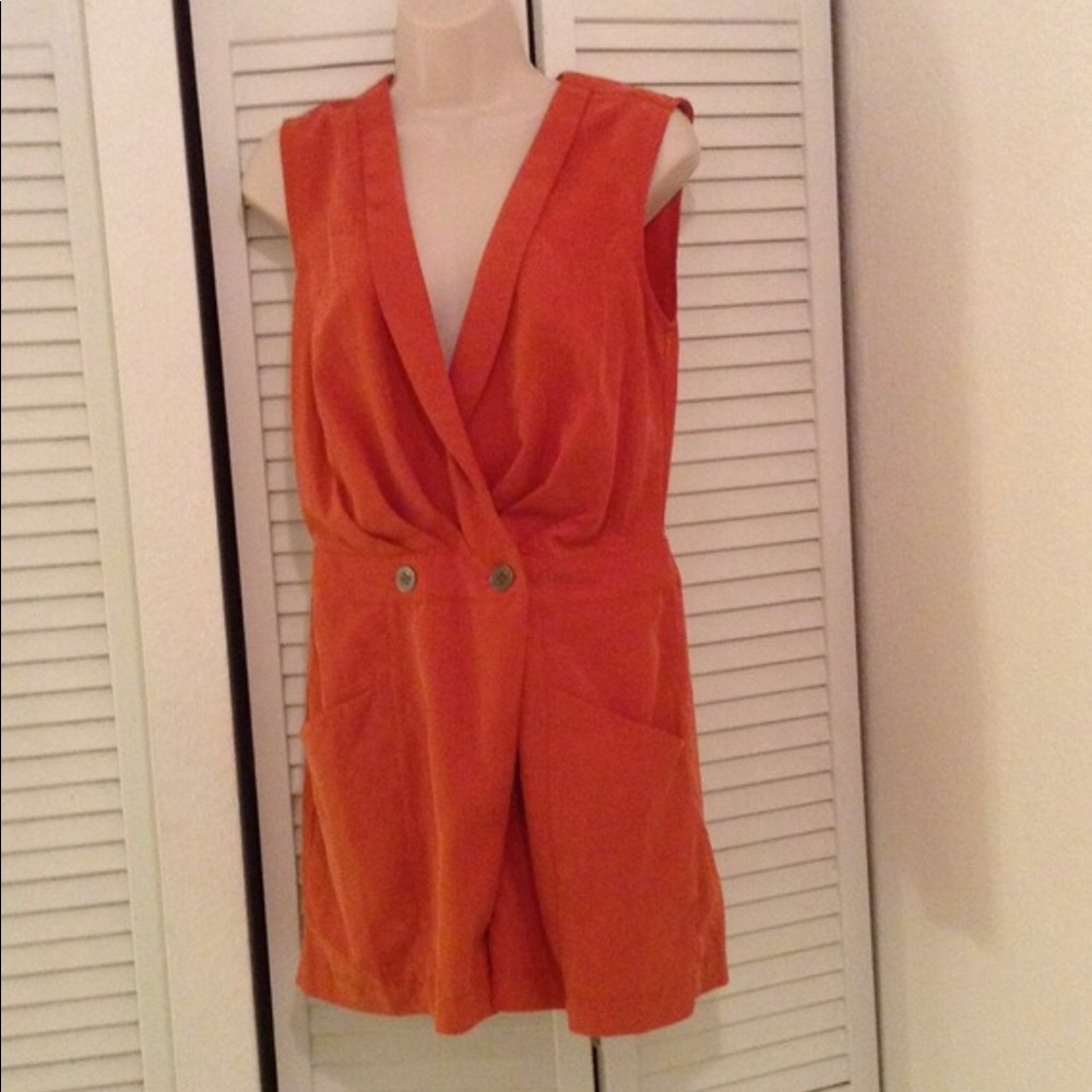 SOLD Asos dark orange romper
